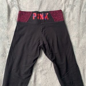 Pink Victoria’s Secret leggings
